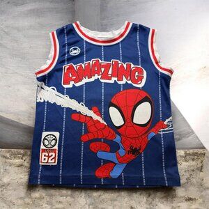 Marvel Toddler Boy Spiderman Jersey Size 3T
